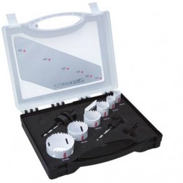 Hole saw set 6-piece Set