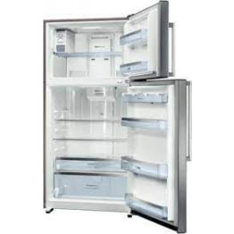 Serie | 4 free-standing fridge-freezer with freezer at topInox-look - KDD74AL20N