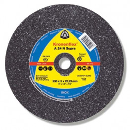 Kronenflex® Cutting-off wheels A 24 N Supra, 125 x 22.23 x 2.5 mm, depressed, for Metal-341300