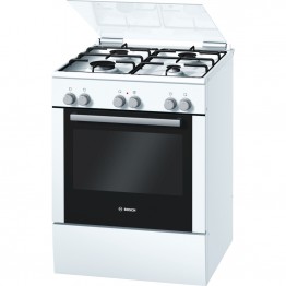 HGV524322Z Gas combination freestanding cooker - white