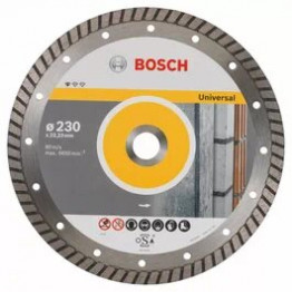 Standard for Universal Turbo diamond cutting disc, 230x22.23x2.5x10.0mm, 2.608.602.397