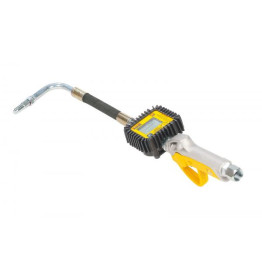 OIL DIGITAL DISPENSING NOZZLE WITH FLEXIBLE END 105° MANUAL ANTI-DROP VALVE Ø 12 mm