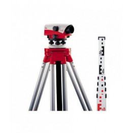  Leica Optical level Pack + Tripod + 4m staff NA720