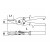 COMPOUND LEVERAGE SHEARS,STRAIGHT BLADE -250mm