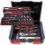 Set of 39pcs. professional toolkit for mechanic basic 51550