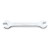 Beta 55 Double Open End Wrench , With bright chrome plated