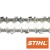 25" STIHL replacement rapid Micro Chainsaw Chain  for MS 382  1.6mm 3/8" 