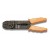 Crimping plier for insulated terminals, light series, 1602