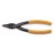 Internal circlip pliers, straight pattern PVC-coated handles, 1032