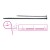 Nylon cable ties, self-locking head  1748/K 