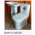 Royal Home Mate Comfort Complete Set | Flushwise Close Coupled Back-To-Wall WC - RHM01CWC