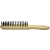 Soldering brush Inox 3 rows