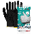 Beybi Kasyer Non coated Seamless Polyester Hygiene Glove 13G Black Size 10, 5 Pairs(Packed)