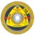 Kronenflex Grinding discs A 24 Extra, 125 x 22.23 x 6 mm, depressed, for metal - 341303