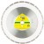 Klingspor Diamond Cutting Discs DT 350 U 350 x 25.4mm for universal, 24 segments -KL336221 