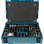 Drill and Bit Set, 0 V, Blue/Black - B-43044