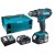 Cordless Combi Hammer Drill 18v, DHP482RMJ  2X4.0Ah Batteries + Charger in MakPac Case
