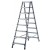 Aluminum Double-Sided Stepladder