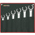 Set of 6 Flare Nut Spanners 8-10 /24-27, 68587