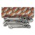 Set of 19 reversible ratcheting combination wrenches, 142/S19