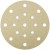 PS 22 K abrasive paper, 150mm, 80grits, hole pattern GLS3, for random orbital sander Flexible Abrasives KL241651 