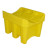 Polyethylene horizontal support to store 1 drum of 180-220 l
