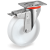 100mm Polyamide 6 Solid Wheels, Swivel top Plate Bracket type NL with front lock 686802